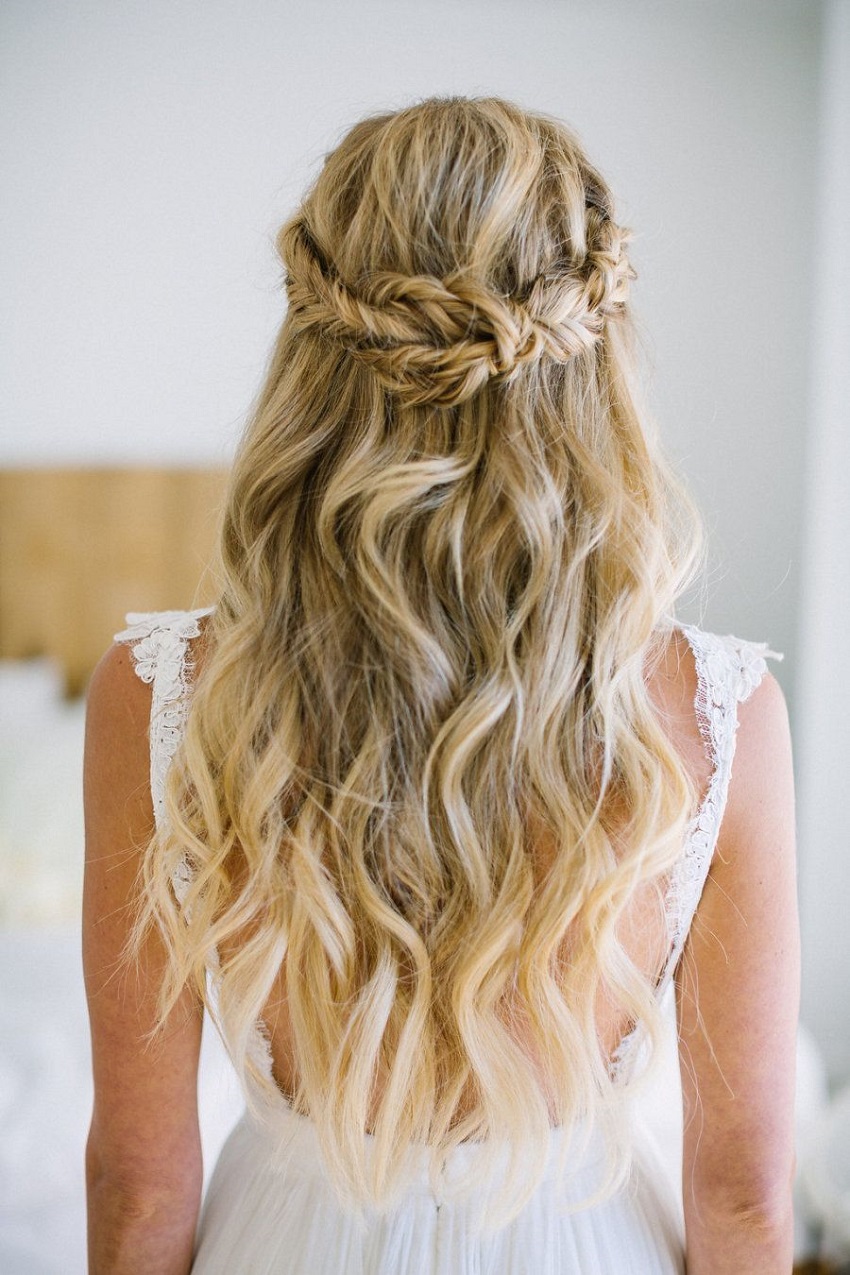 Some simple wedding hairstyles for every taste