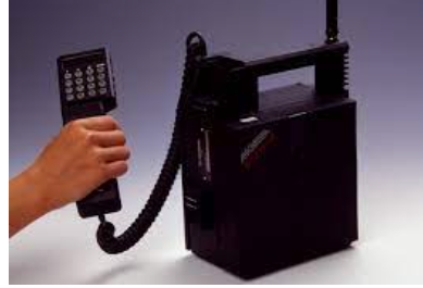 The rise of mobile phones in the 80s
