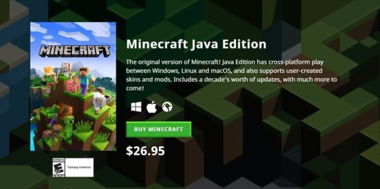 How Much Does Minecraft Cost