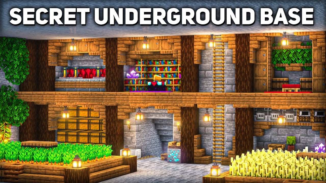 Designing Underground Bases In Minecraft Snapbuzzz