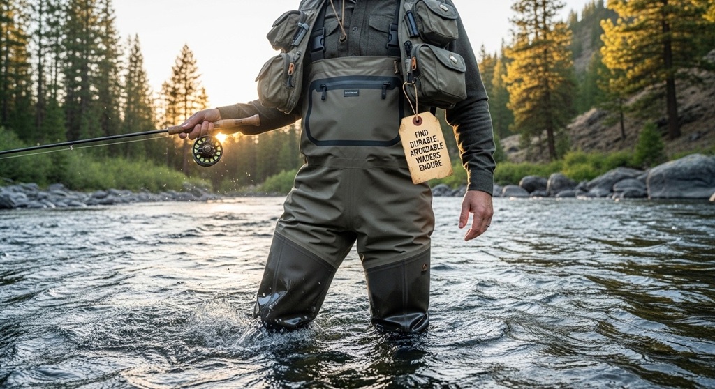 Budget fishing gear waterproof waders for freshwater fishing
