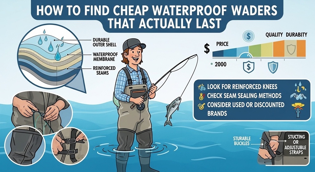 How to Find Cheap Waterproof Waders That Actually Last