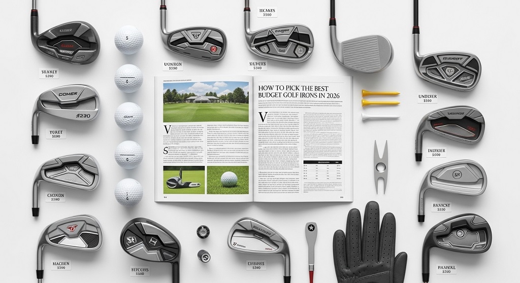 How many clubs do most budget iron sets include