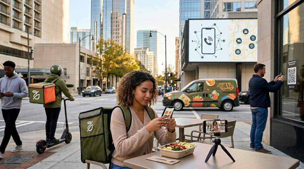 How New Food Delivery Brands in Atlanta, GA Improve Online Visibility