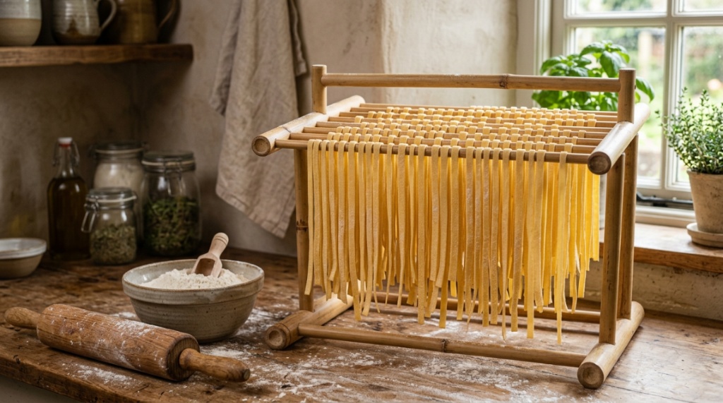 How to Choose a Space-Saving Bamboo Pasta Rack in NC