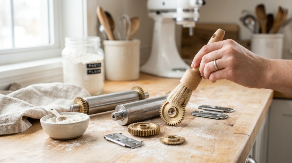 How to Clean KitchenAid Pasta Attachments Easily (Without Damaging Them)