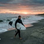 Essential neoprene boots, gloves, and accessories for cold-water surfing.